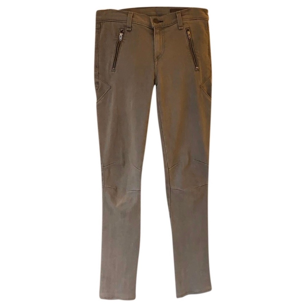 rag & bone Moto/Equestrian Skinny Jeans in Iron